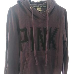 Pink Womens hooded sweatshirt